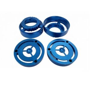 Die casting with anodized